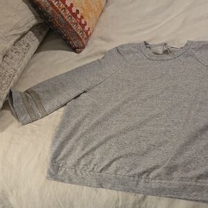 Brunello Cuccinelli Gray Long Sleeve Sweatshirt